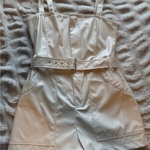 Women's Cream Jumpsuit